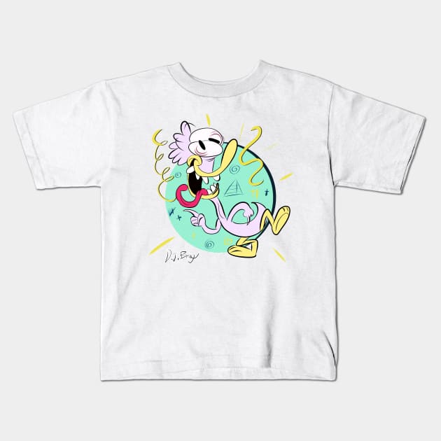 Crazy Mother-Ducker! Kids T-Shirt by D.J. Berry